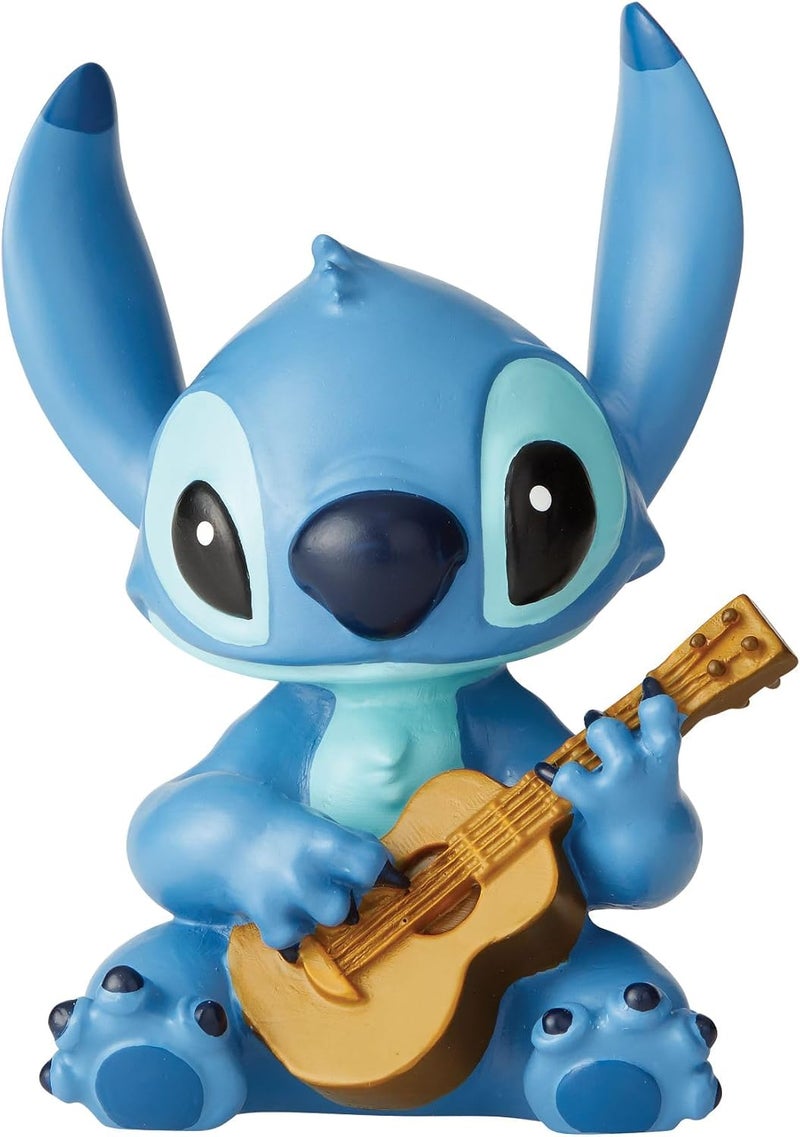 Enesco Disney Showcase Lilo and Stitch Guitar Mini Figurine, 2.5 Inch, Multicolor - Image 1