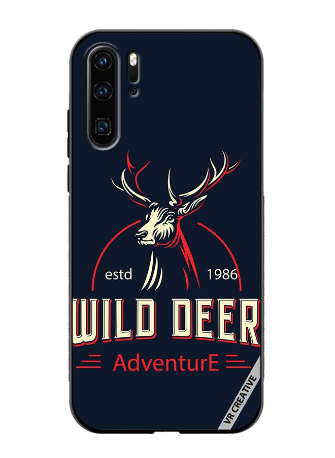 VR CREATIVE Protective Case Cover For Huawei P30 Pro Wild Deer Design Multicolour - Image 1
