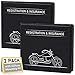 CANOPUS Car Registration and Insurance Holder Car Document Holder Vehicle Registration and Insurance Card Holder Wallet for Auto Trailer Motorcycle Truck Vehicle Paperwork Organizer 2 Pack - Image 2