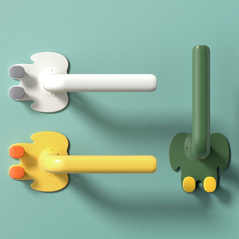 6pcs Adhesive and Wall Mounted Hook Wall Hook Cartoon Coat Hanger Clothes Hooks - Image 4