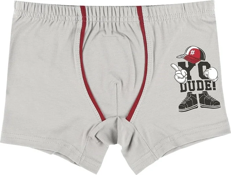 دونيلا 10 Pcs Colored Dude Printed Boy's Boxer - 757004