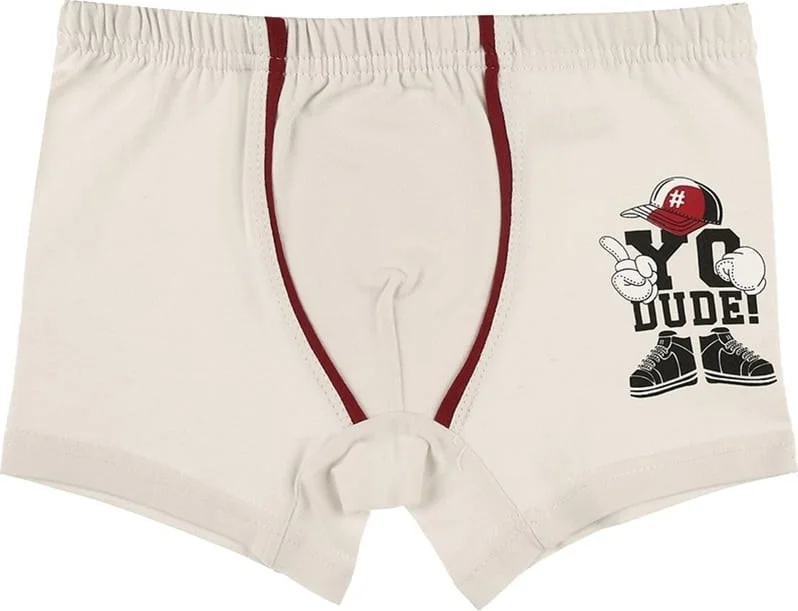 دونيلا 10 Pcs Colored Dude Printed Boy's Boxer - 757004