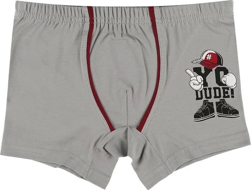 دونيلا 10 Pcs Colored Dude Printed Boy's Boxer - 757004