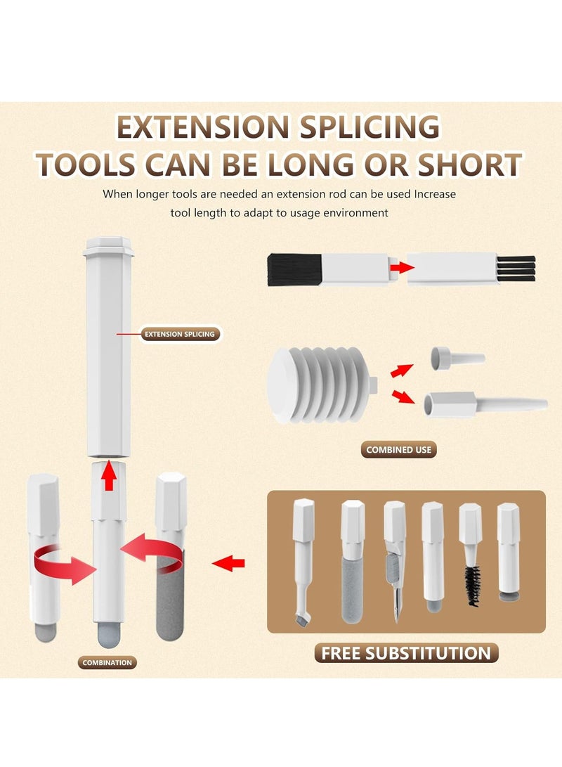 ELTRAZONE Comprehensive 20-in-1 Cleaning Solution – Includes Brushes and Tools for Keyboards, Screens, and AirPods Pro - Image 4