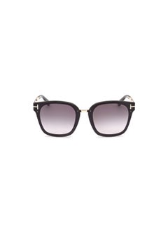 TOM FORD Women's Square Shape  Sunglasses FT101401B68 Lens Size: 68 Millimeter - Shiny Pale Gold  - Image 2