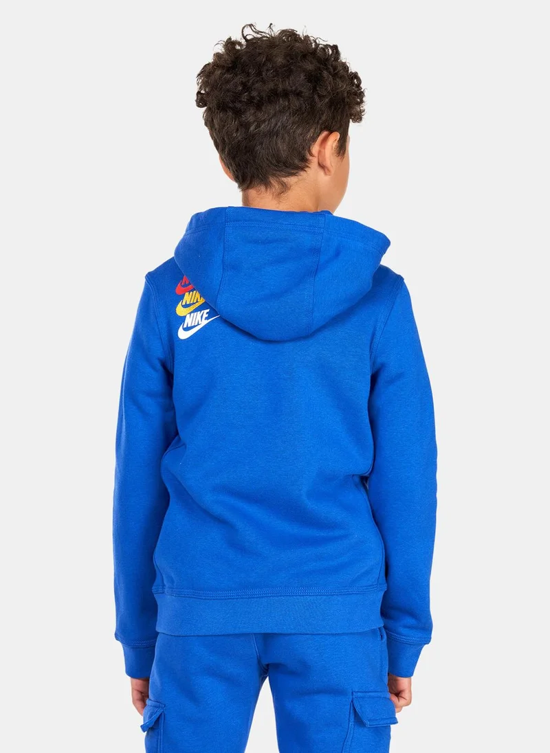 Nike Kids' Sportswear Standard Issue Fleece Hoodie (Older Kids)