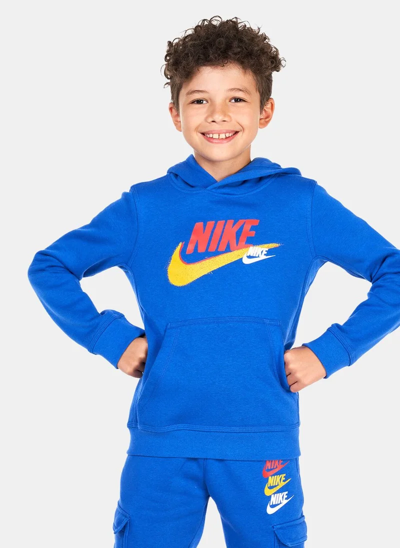 Nike Kids' Sportswear Standard Issue Fleece Hoodie (Older Kids)
