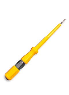 ABC Electrical testing screwdriver with built-in indicator light 500V that automatically lights up when an electric current is detected, made of plastic for high-quality insulation, sharp flat head suitable for simple screwing and tightening, as well as testing function  - Image 3
