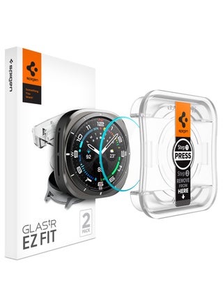 GLAStR EZ-Fit Samsung Galaxy Watch ULTRA 47mm Screen Protector [2-PACK] Tempered Glass with Auto Align Install Kit - pzsku/Z1C343B8D61A2090A2728Z/45/_/1723900859/1c26bb98-4161-4641-9558-f86d8dbc0a3d