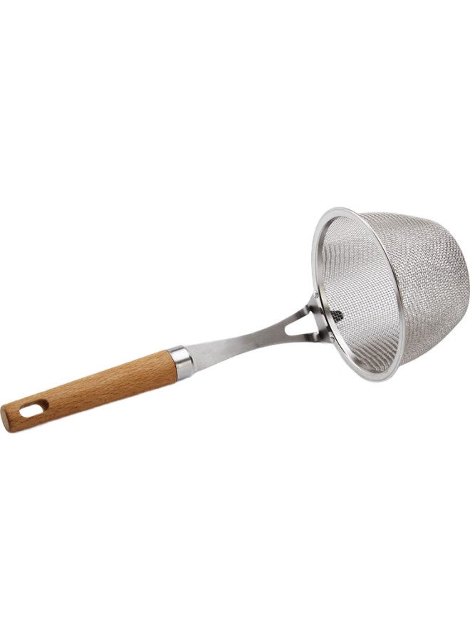 All-round 304 Stainless Steel Strainer, For Spicy Hot Pot, Noodles, Rice Noodles, Dumplings, And Filtering - Image 1