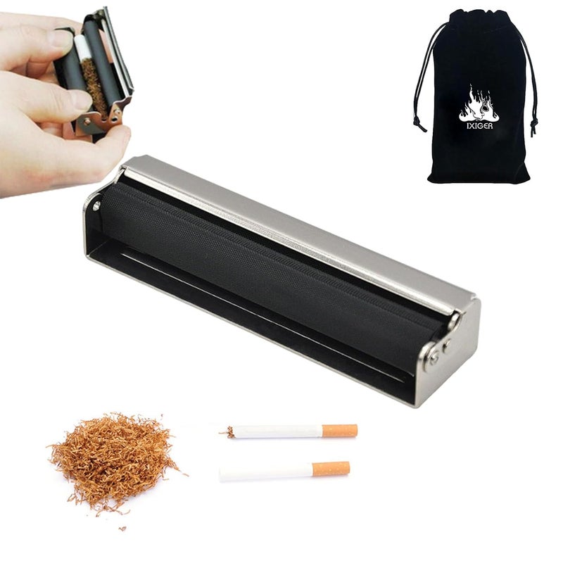IXIGER Roller Hand Cigarette,110mm,raw Rolling Machine,Metal Automatic Tobacco,Smoking Rolling Machine - Image 1
