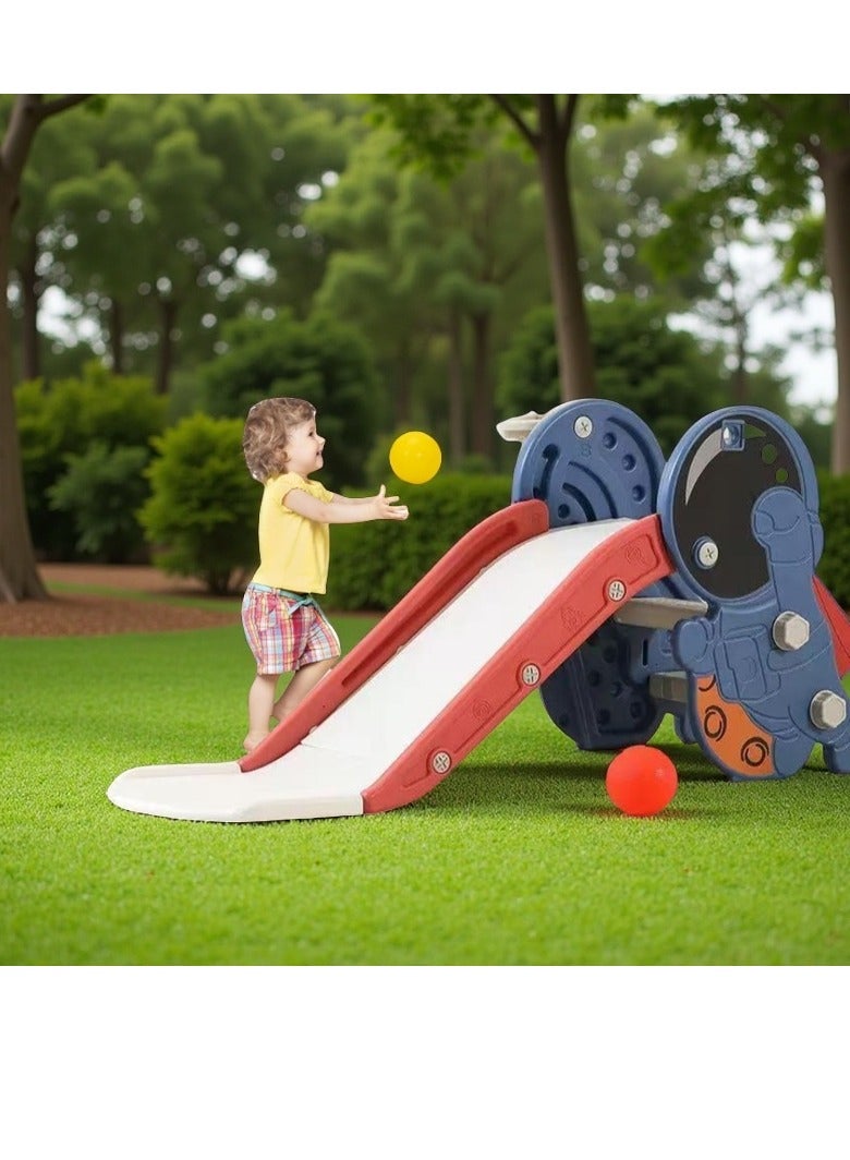 شريحة أطفال صغار للأطفال من عمر 2 3 3 4 4 5 6 6 7 8 8 9 ， شريحة أطفال صغيرة ورف كرات للأطفال في الهواء الطلق داخلي من 3-10 سنوات ， شريحة أطفال منزلية للأولاد والبنات （E3） - Image 5