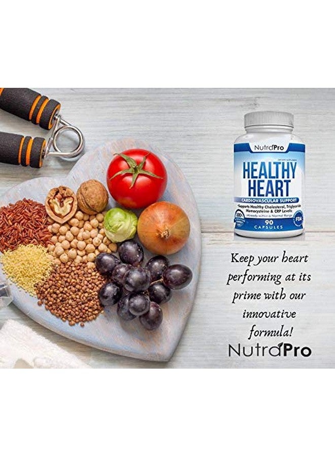NutraPro Healthy Heart - Heart Health Supplements. Artery Cleanse & Protect. Supports Healthy Cholesterol and Triglyceride. GMP Certified - Image 4