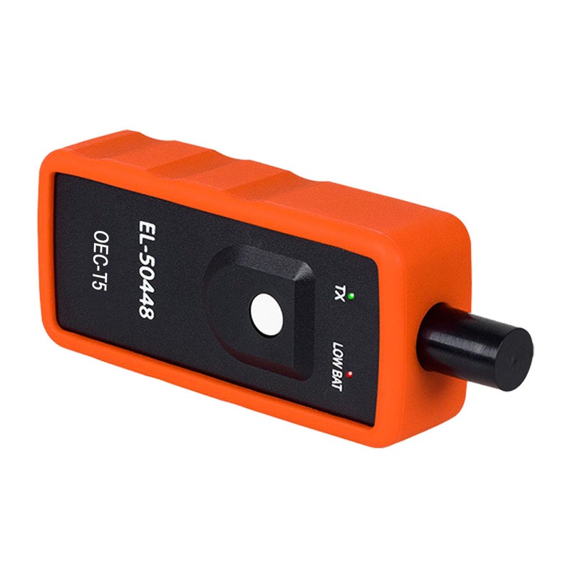 SWQS EL-50448 TPMS Relearn Tool, Tire Pressure Monitor Sensor Activation Reset Tool OEC-T5 for Most Series Vehicles OEC-T5 TPMS System Programming Training Activation Tools (Orange) - Image 1
