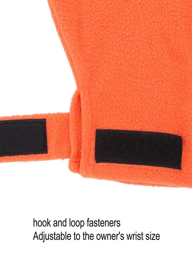 زيروديس قفاز Zerodis لتهدئة الحيوانات الصغيرة، قفاز مريح للترابط مع حيوانات السكر الطائرة، قفاز مضاد للعض، قفازات للتعامل مع الحيوانات الأليفة، لوازم العناية بالحيوانات الأليفة المقاومة للعض للقنافذ والفئران والهامستر (برتقالي) - Image 5