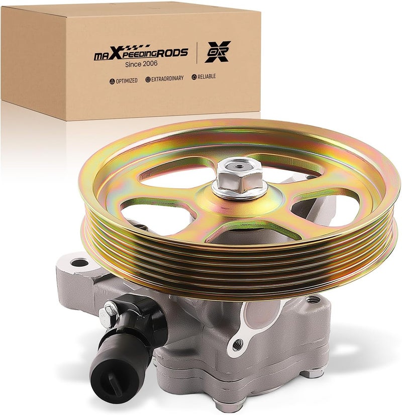 maXpeedingrods 21-5442 Power Steering Pump with Pulley for Honda and Acura Models - Image 1