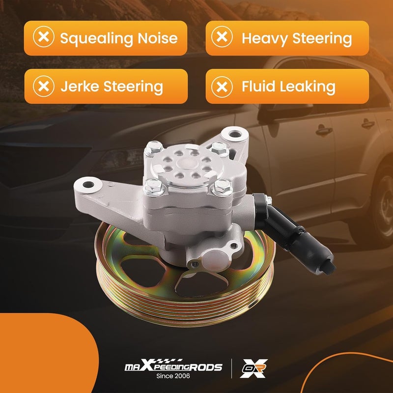 maXpeedingrods 21-5442 Power Steering Pump with Pulley for Honda and Acura Models - Image 5