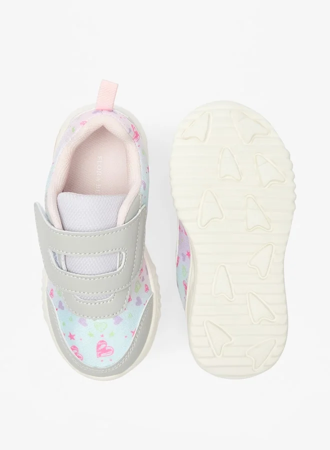 فلورا بيلا من شو إكسبرس Girls Casual Hook & Loop Brogue