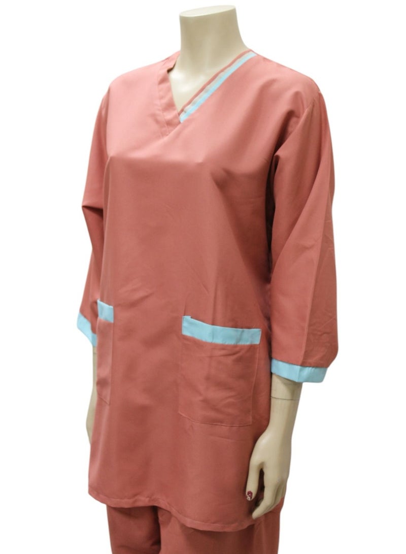 1home Housemaid Uniform Maid Nanny Scrub Suit 3 piece set  - Image 3