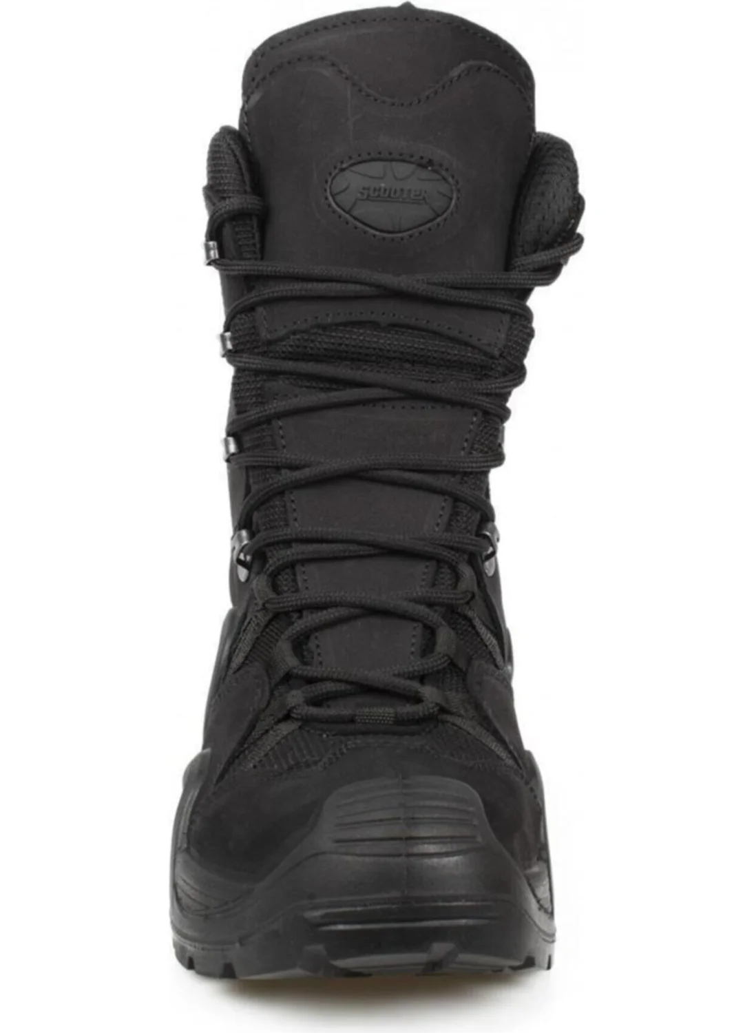 Scooter  P1490NS Leather Waterproof Tactical Black Men's Combat Boots