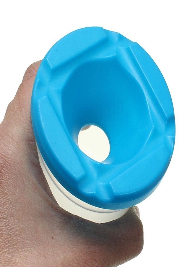 KRYTONE�Plastic Painting Brush and Water Holder Cup with Lid (Transparent) (2) - Image 5