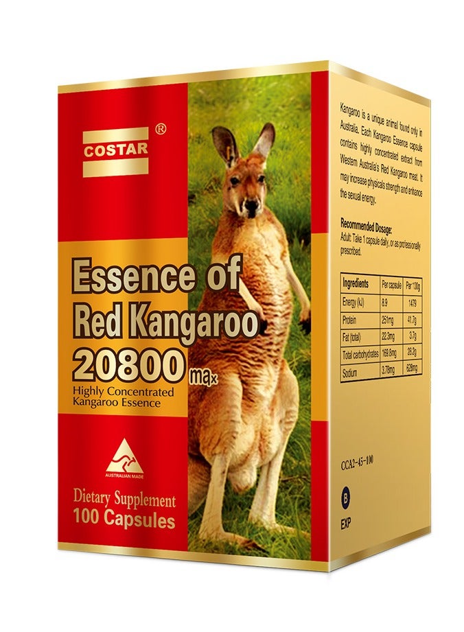 Costar Supplement Red Kangaroo Extract 100 Tablets - Image 1