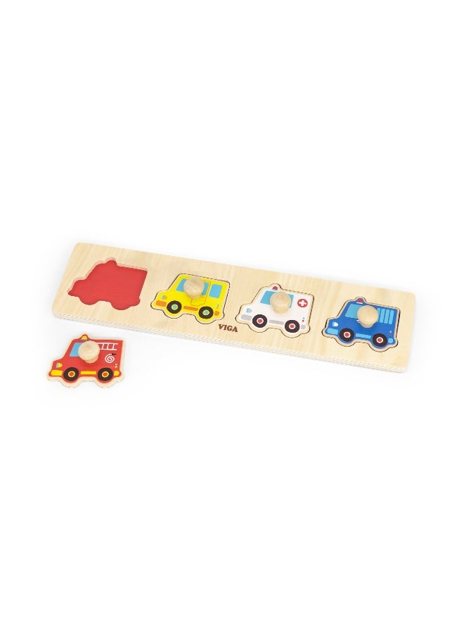 Viga Flat Puzzle - Vehicles - Image 3