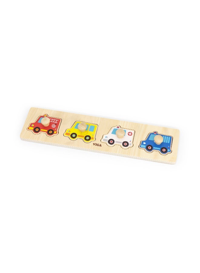 Viga Flat Puzzle - Vehicles - Image 2
