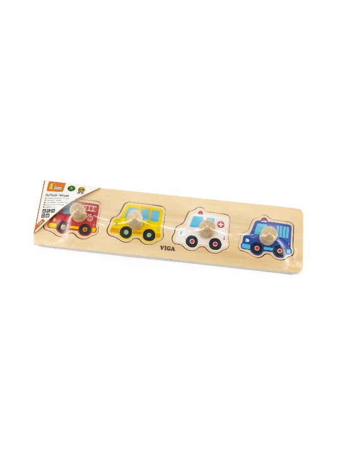 Viga Flat Puzzle - Vehicles - Image 4