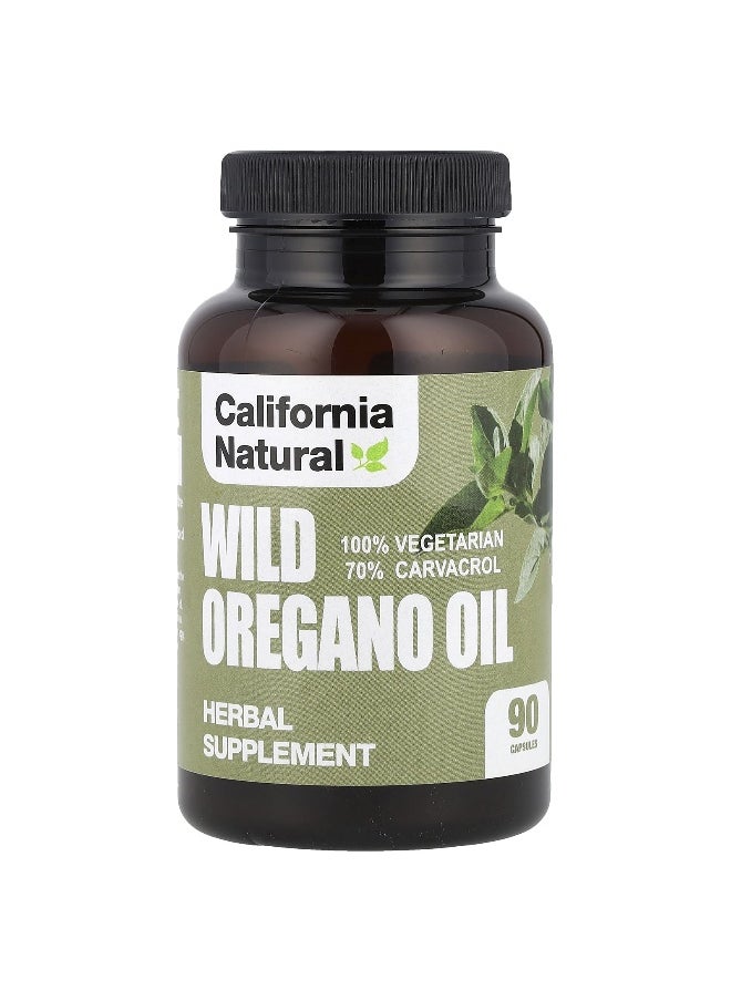 California Natural California Natural, Wild Oregano Oil, 90 Capsule  - Image 1