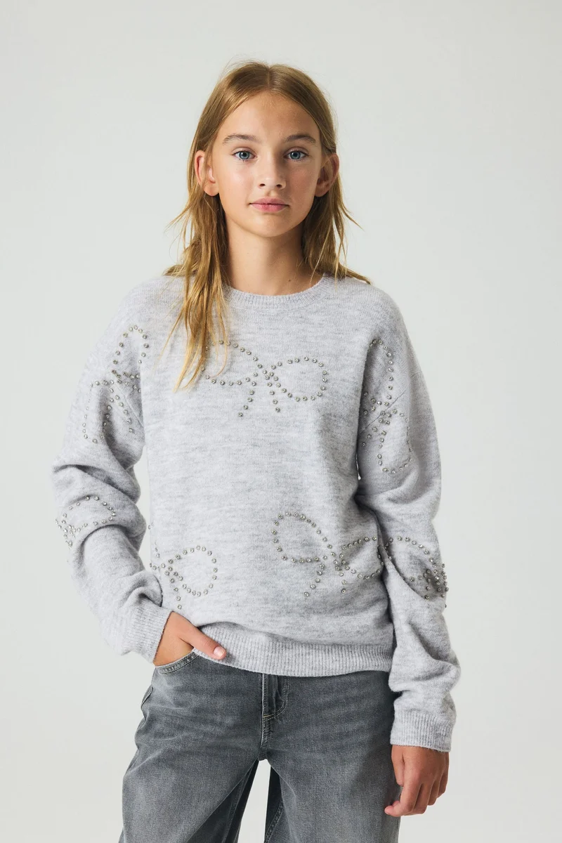H&M Embellished jumper