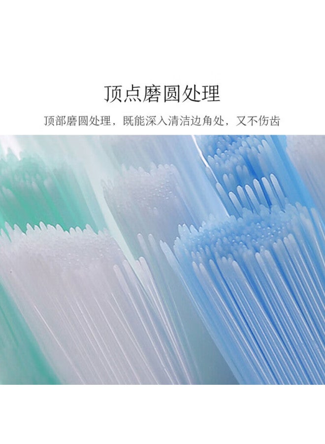 JD.com Jd Jingzao Electric Toothbrush Heads, Dupont High-elasticity Bristles, 2-pack, White Children's Electric Toothbrush Replacement Heads - Image 4
