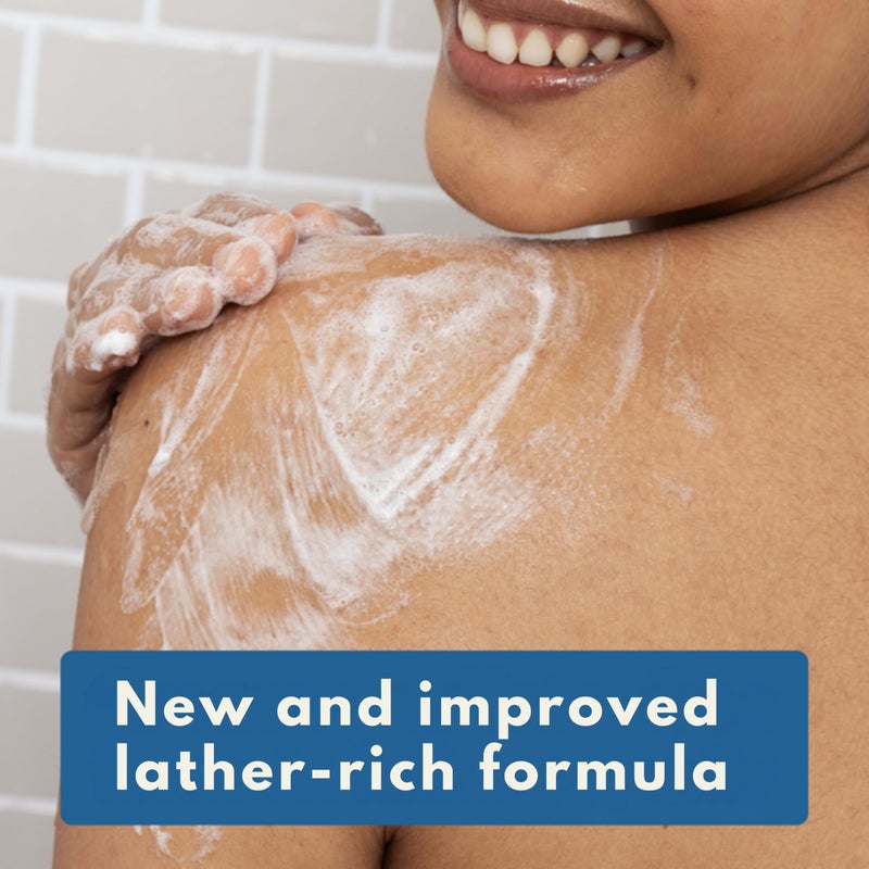 Aveeno Skin Relief Body Wash, Fragrance-Free with Triple Oat Formula, Gentle Daily Cleanser for Sensitive Skin Leaves Itchy, Dry Skin Feeling Soothed & Moisturized, Soap-Free, 18 fl. oz - Image 2