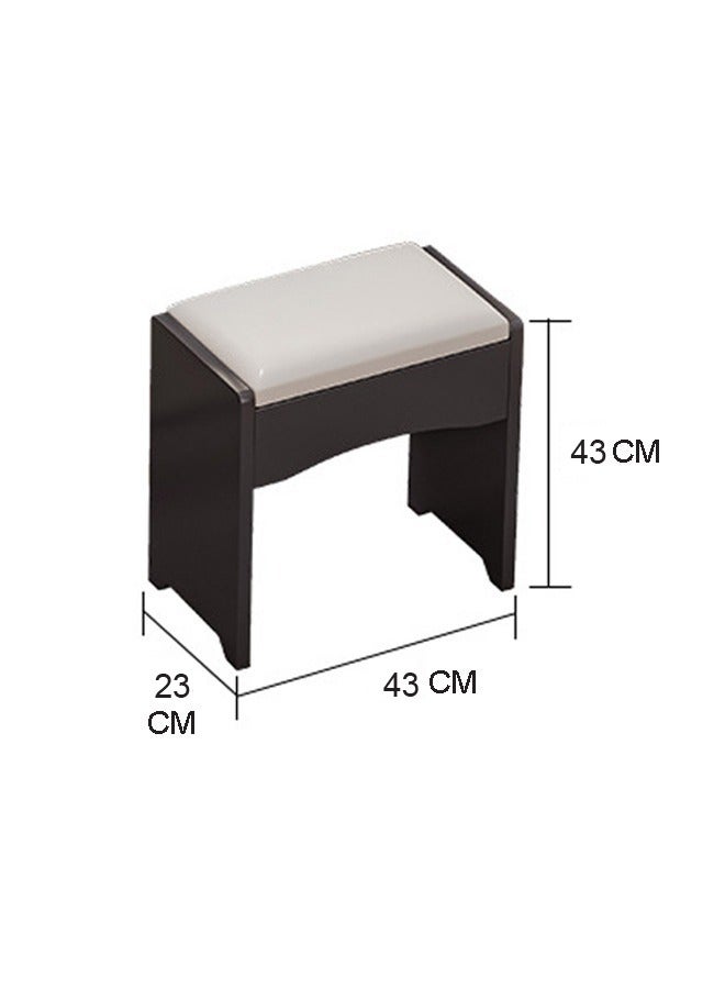 NKX Elegant Upholstered Makeup Dressing Stool - Image 2
