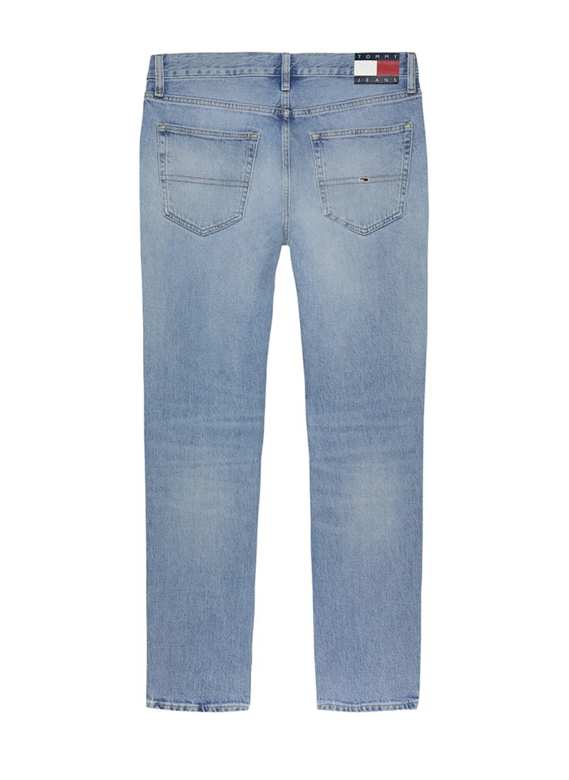TOMMY JEANS Light Wash Straight Fit Jeans