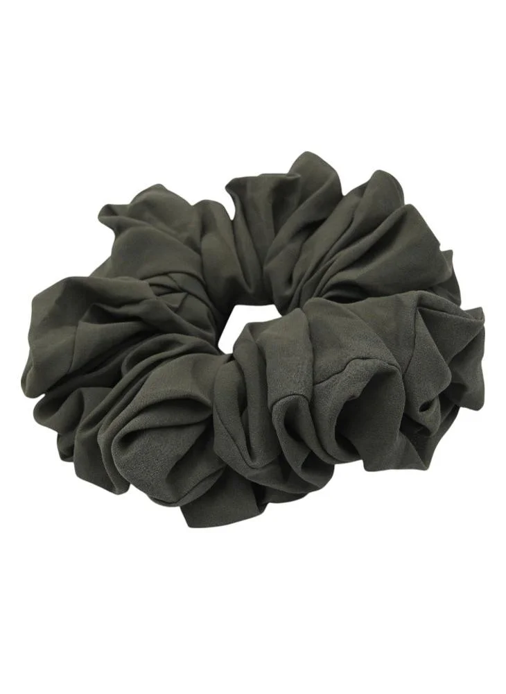 دىدانيالا D'Daniela - Elastic Volumizing Hijab Scrunchie Tie Bun - Charcoal