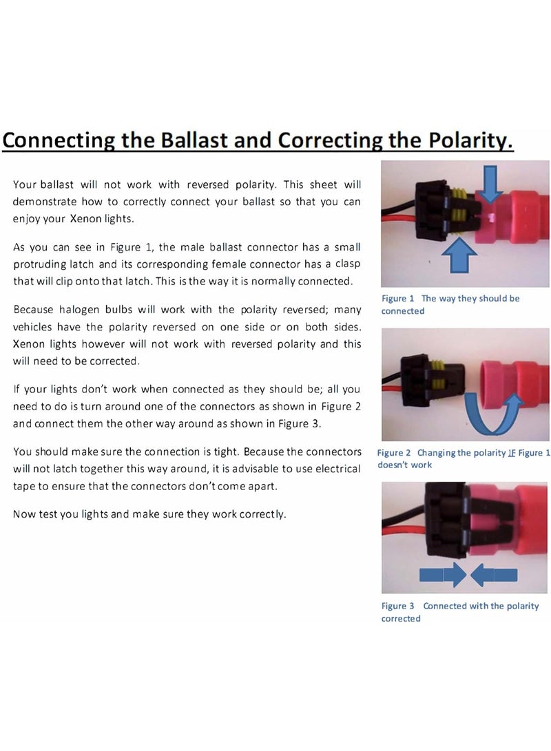 اتش اي دي طقم لمبات أمامية HID زينون H7 LED – شدة إضاءة 6000 لومن، لون أبيض 6000 كلفن، تركيب مباشر Plug & Play - Image 3