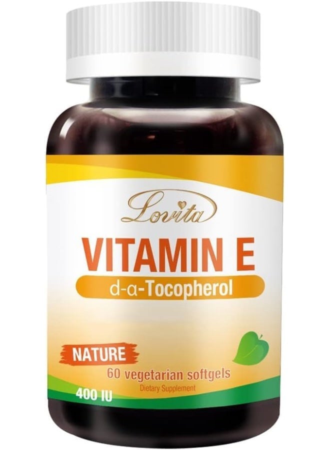 Lovita Vitamin E Softgels 400 IU for Adults - Image 3