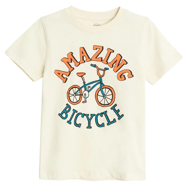 كول كلوب تيشيرت قطن مختلط بأكمام قصيرة عبوة من قطعتين