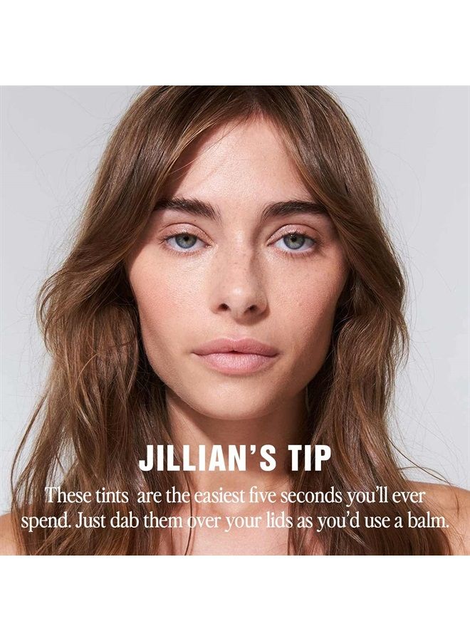 Jillian Dempsey Lid Tint Sheer Natural Cream Eyeshadow with a Hint of Color Vegan CrueltyFree Organic, Shell, 1 Ounce - Image 2