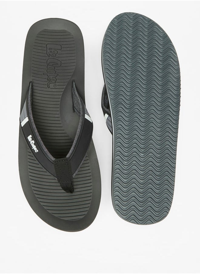 Lee Cooper - شبشب ثونغ بتفاصيل الشعار للرجال - Image 1