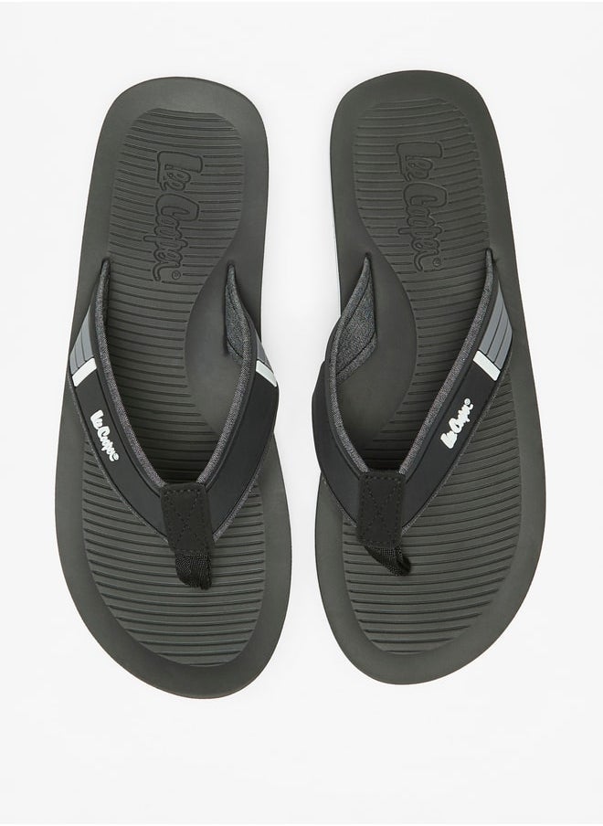 Lee Cooper - شبشب ثونغ بتفاصيل الشعار للرجال - Image 1