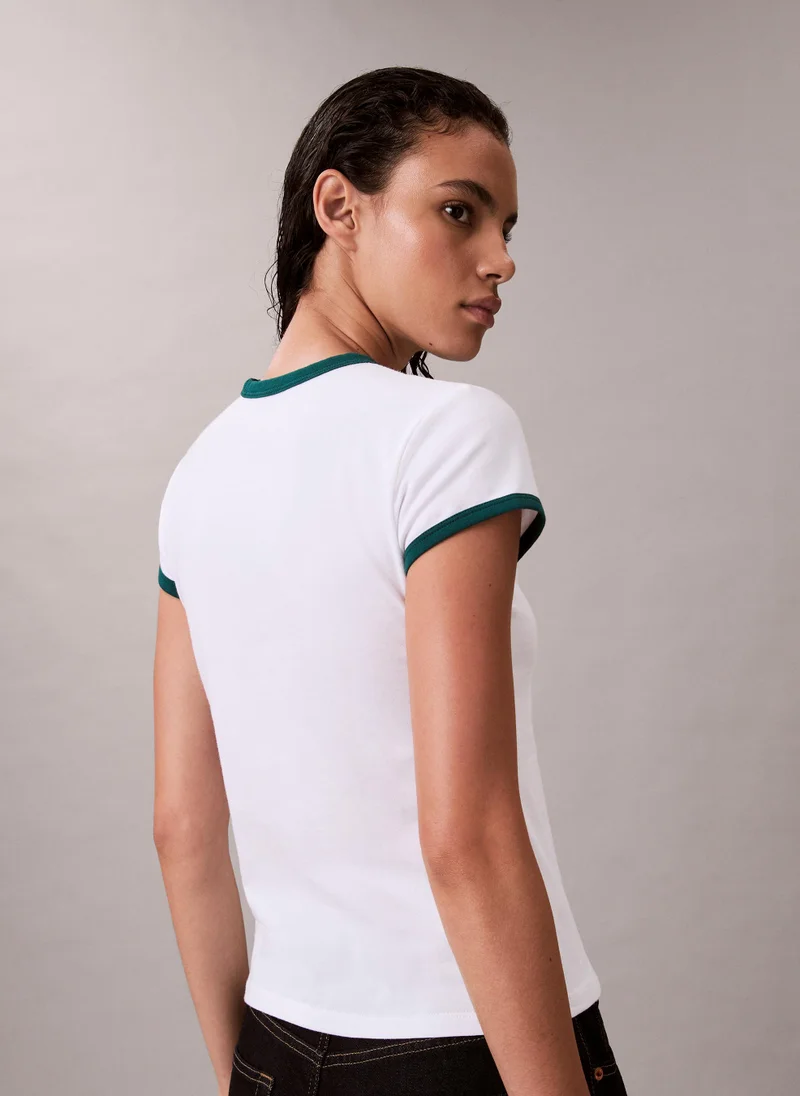 Calvin Klein Jeans Graphic Crew Neck T-Shirt