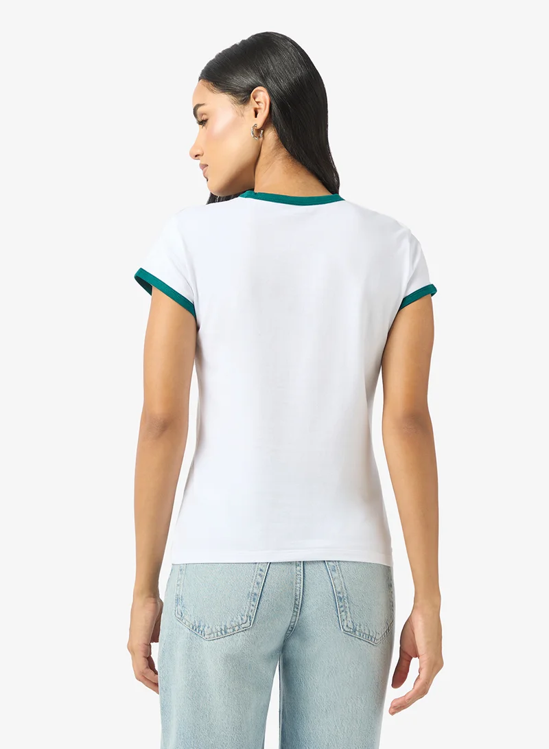 Calvin Klein Jeans Graphic Crew Neck T-Shirt