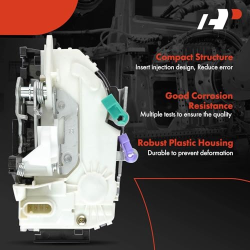 A-Premium Rear Tailgate Trunk Latch Lock Actuator Compatible with Jeep Vehicles - Wrangler 2007-2017, Wrangler JK 2018, Sport Utility, with Power Locks - Replace# 4589584AD, 4589584AF, 04589584A - Image 5