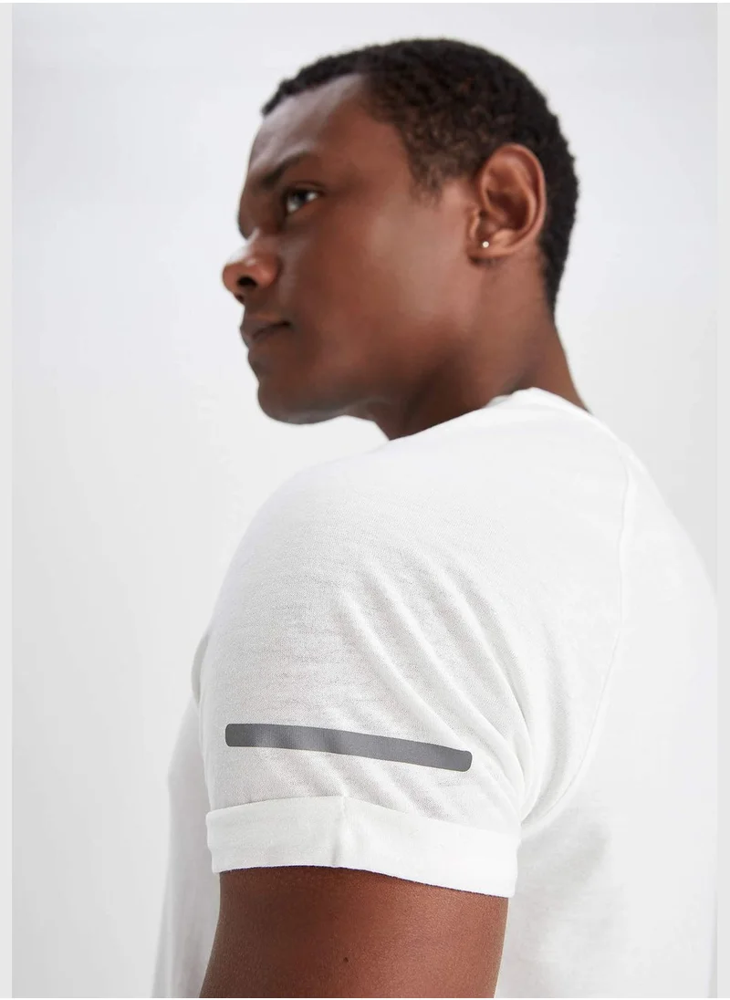DeFacto Long Muscle Fit Short Sleeve T-Shirt