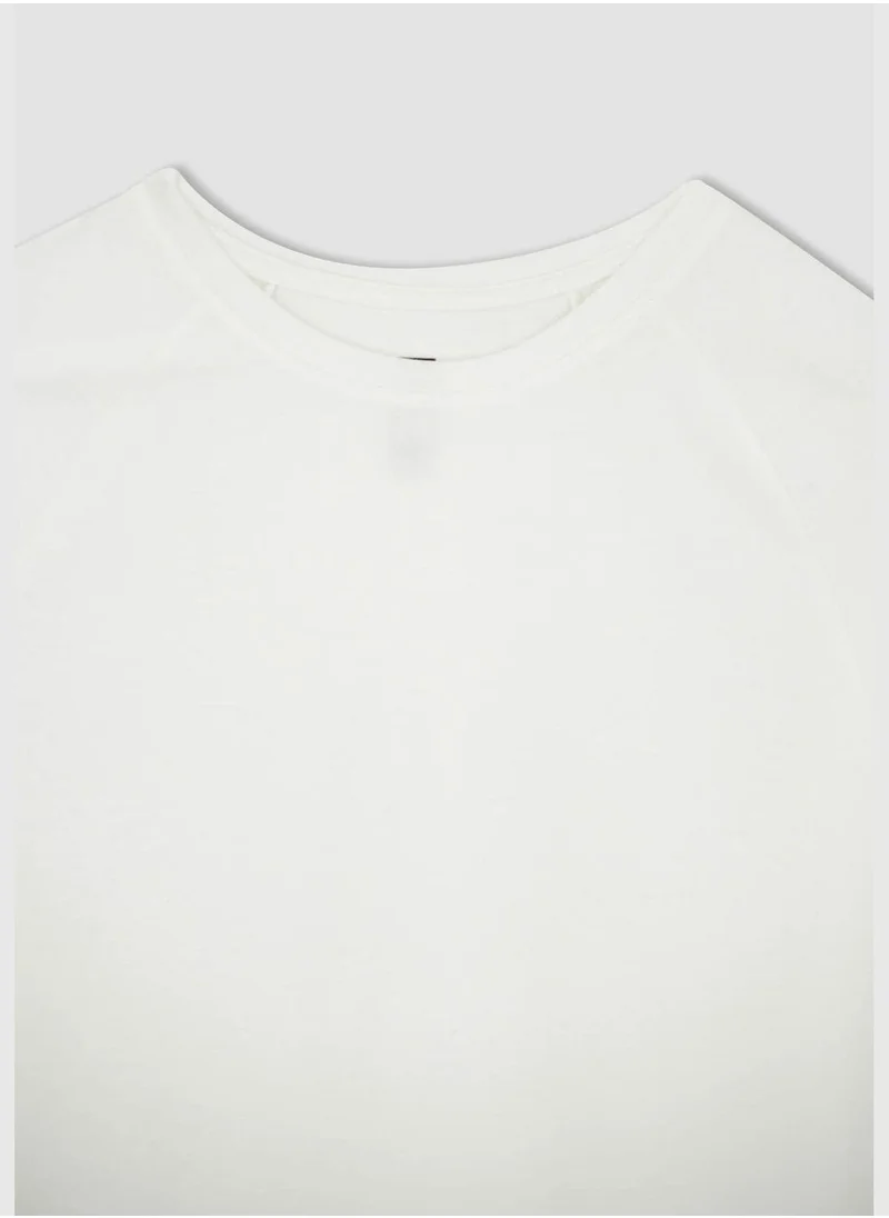 DeFacto Long Muscle Fit Short Sleeve T-Shirt