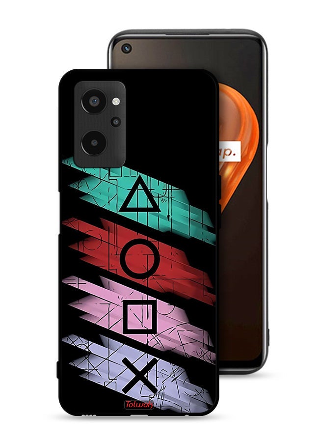 Tolwak Realme 9i 4G Protective Case Cover Squid Game Icons - Image 1