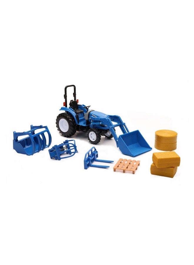 New Ray Toys New Holland Boomer 55 with Interchangable Accessories Set, Kids, Gifts, Birthdays