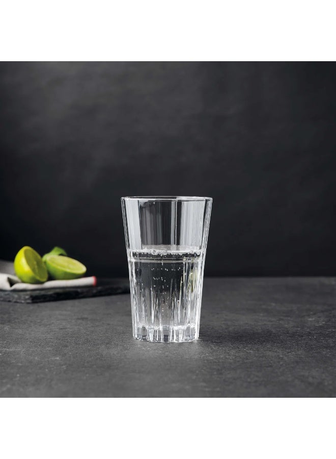 Paşabahçe Pasabahce Crystallin Sword Tumbler 345cc – 4-Piece Drinking Glass Set GB - Image 1